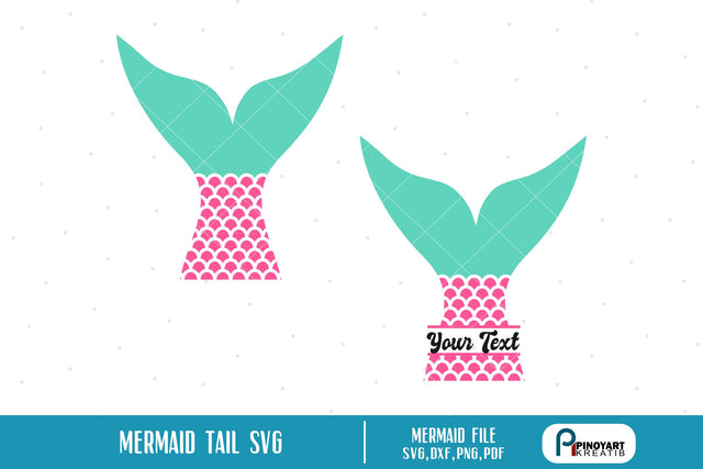 Mermaid Tail Svg SVG Pinoyart Kreatib 
