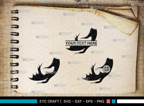 Mermaid Tails Monogram, Mermaid Tails Silhouette, Mermaid Tails SVG, Mermaid Svg, Mermaid Tail Svg, Tail Svg, SB00386 SVG ETC Craft 