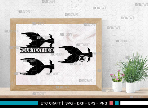 Mermaid Tails Monogram, Mermaid Tails Silhouette, Mermaid Tails SVG, Mermaid Svg, Mermaid Tail Svg, Tail Svg, SB00386 SVG ETC Craft 