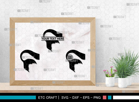 Mermaid Tails Monogram, Mermaid Tails Silhouette, Mermaid Tails SVG, Mermaid Svg, Mermaid Tail Svg, Tail Svg, SB00386 SVG ETC Craft 