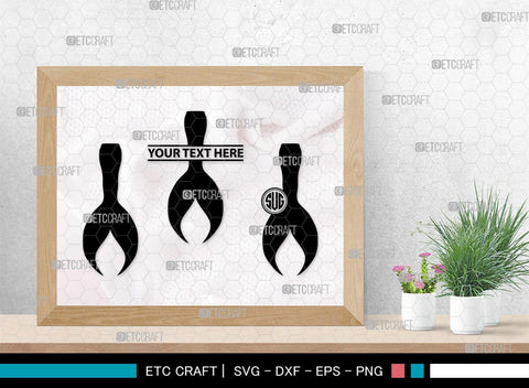 Mermaid Tails Monogram, Mermaid Tails Silhouette, Mermaid Tails SVG, Mermaid Svg, Mermaid Tail Svg, Tail Svg, SB00386 SVG ETC Craft 