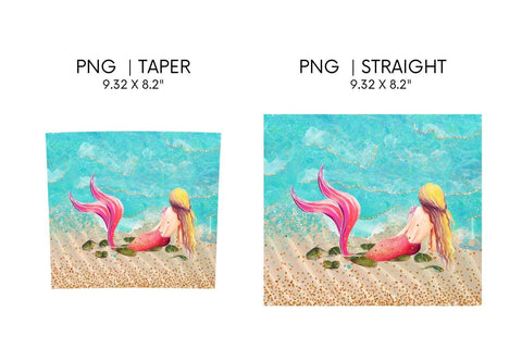 Mermaid Tumbler Sublimation Sublimation SvgOcean 