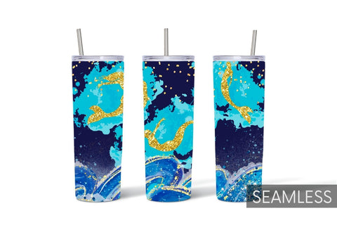 Mermaid Tumbler Sublimation Sublimation SvgOcean 