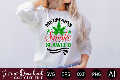 Mermaids Smoke Seaweed SVG SVG designmaster24 