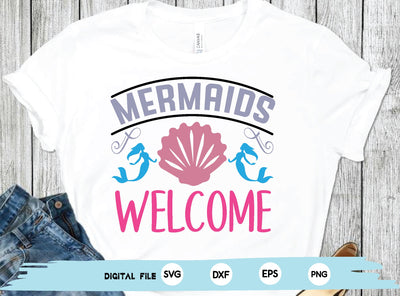 mermaids welcome SVG md faruk hossain 