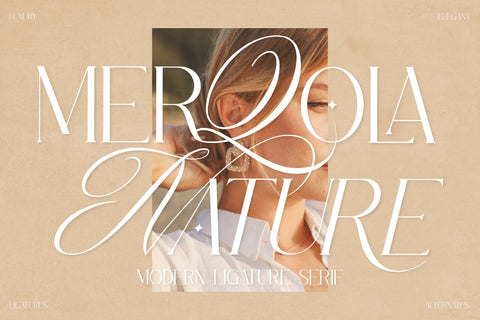 MERQOLA NATURE Typeface Font Storytype Studio 