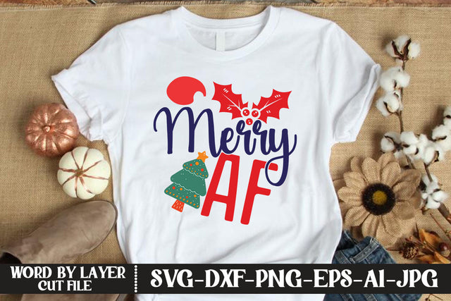 Merry Af SVG DESIGN SVG MStudio 