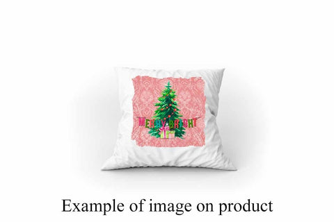 Merry and Bright Christmas PNG for Sublimation SVG Digital Honeybee 