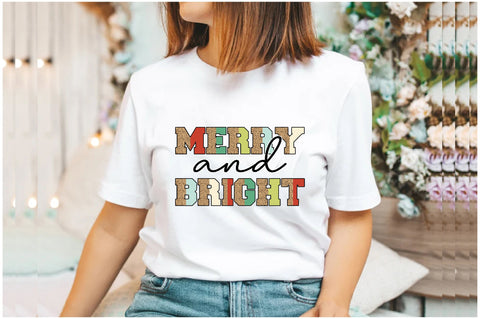 Merry and Bright Christmas Sublimation Sublimation Jagonath Roy 