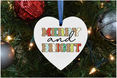 Merry and Bright Christmas Sublimation Sublimation Jagonath Roy 