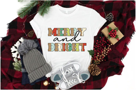 Merry and Bright Christmas Sublimation Sublimation Jagonath Roy 