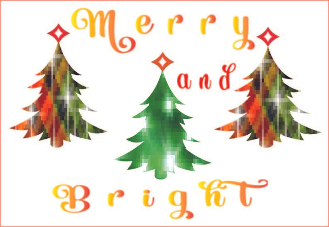 Merry and Bright, Sublimation Graphics, PNG, Clipart Sublimation sublimationhappy 