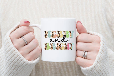 Merry and bright sublimation Sublimation SVGista 