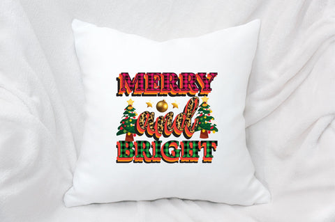 Merry and Bright Sublimation SVGArt 