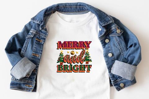 Merry and Bright Sublimation SVGArt 