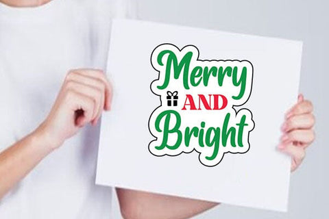 merry and bright SVG Angelina750 