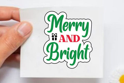 merry and bright SVG Angelina750 