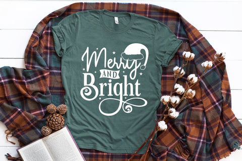 Merry and Bright SVG, Christmas SVG SVG CraftLabSVG 