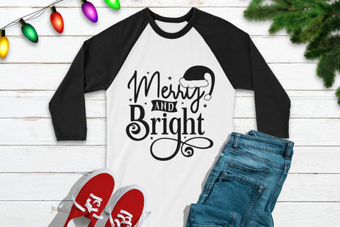 Merry and Bright SVG, Christmas SVG SVG CraftLabSVG 