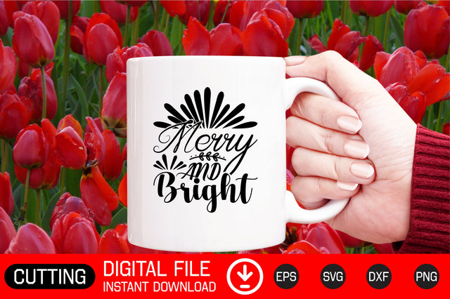 Merry and Bright SVG CraftlabSvg29 