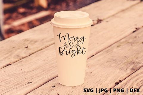 Merry and bright SVG Good Morning Chaos 