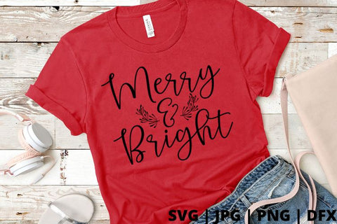 Merry and bright SVG Good Morning Chaos 