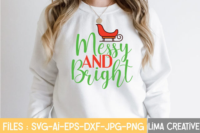 Merry And Bright SVG Insomnia Std 