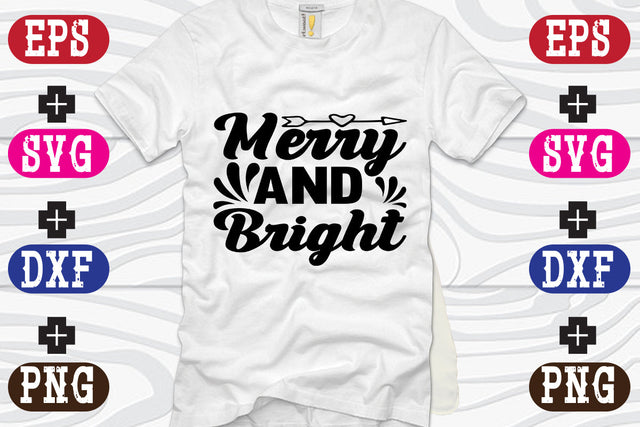 Merry And Bright SVG Nurstore 