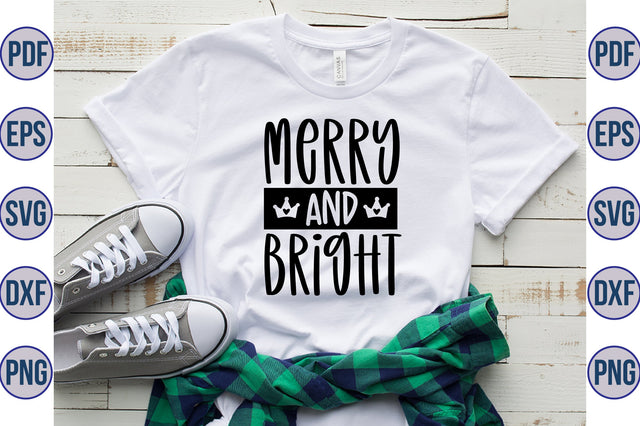 Merry and Bright SVG SVG orpitasn 