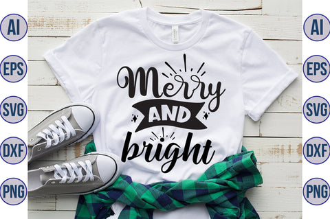 merry and bright svg SVG orpitasn 