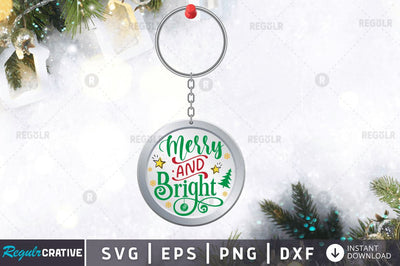 Merry and bright SVG SVG Regulrcrative 