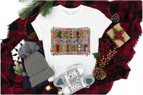 Merry and Bright Vintage Leopard Sublimation Sublimation Jagonath Roy 