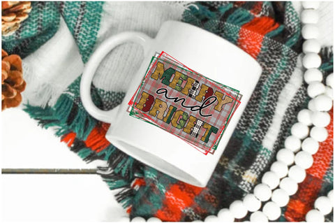 Merry and Bright Vintage Leopard Sublimation Sublimation Jagonath Roy 