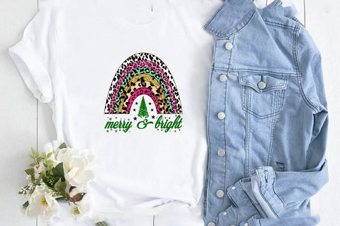 Merry & Bright Sublimation SVGArt 