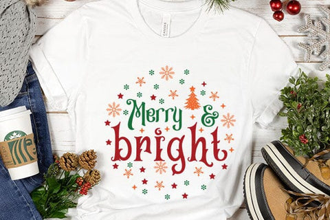 merry & bright SVG Angelina750 