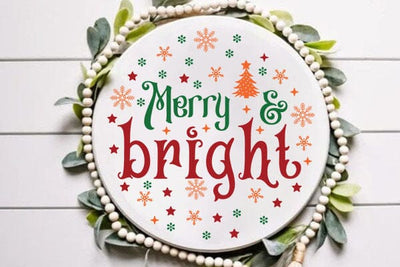merry & bright SVG Angelina750 