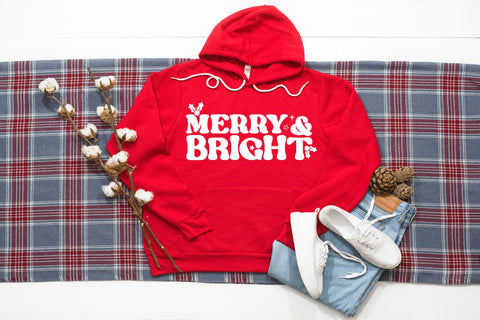 Merry & Bright SVG | Retro Christmas SVG SVG CraftLabSVG 