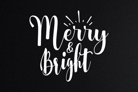 Merry & Bright svg SVG orpitasn 