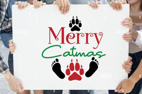 merry catmas SVG Angelina750 