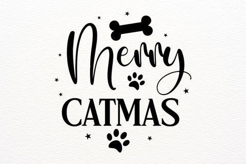Merry catmas SVG Design SVG Regulrcrative 