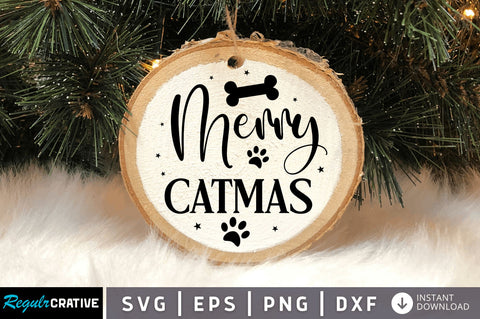 Merry catmas SVG Design SVG Regulrcrative 