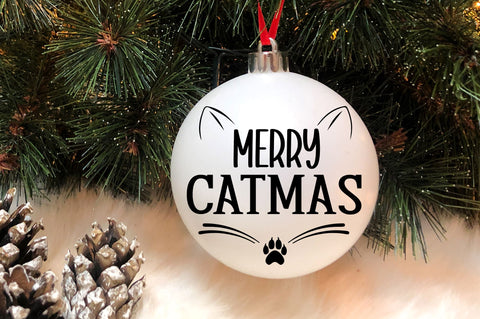 Merry catmas SVG Design SVG Regulrcrative 