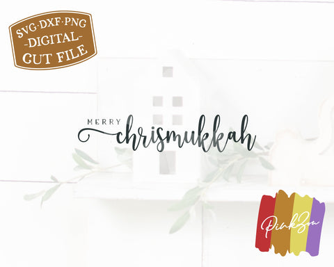 Merry Chrismukkah SVG Files, Christmas Hanukkah Svg, Farmhouse Svg, Christmas Svg, Holidays Svg, Winter Svg, Commercial Use, Digital Cut Files (1309272813) SVG PinkZou 