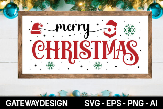 Merry Christmas 1 Svg Design SVG designmaster24 