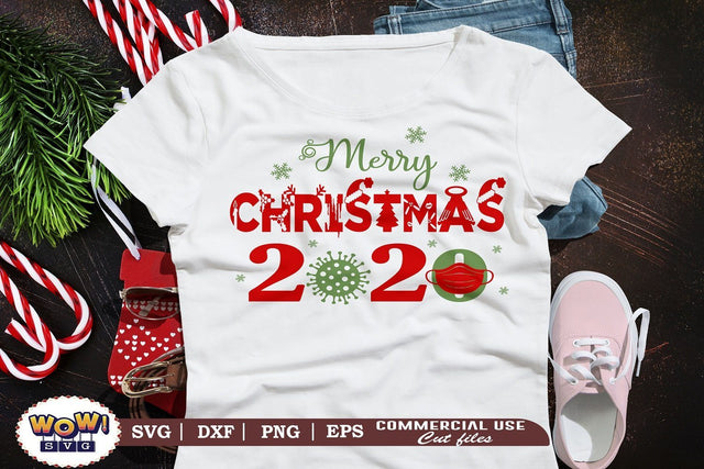 Merry Christmas 2020 svg, Christmas svg, Dxf, Png SVG Wowsvgstudio 