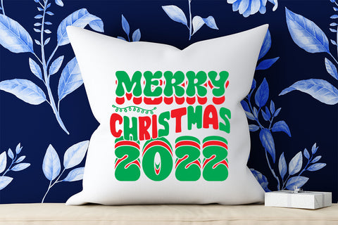 Merry Christmas 2022 Retro SVG SVG Rafiqul20606 