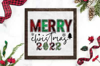 Merry Christmas 2022 SVG CraftingStudio 