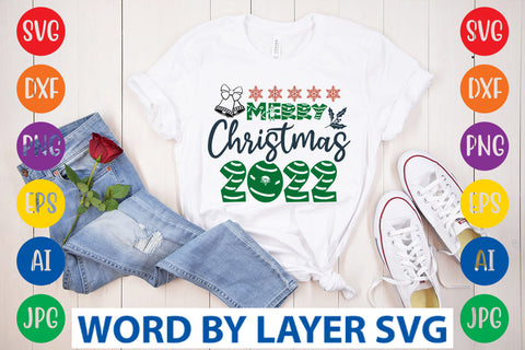 Merry Christmas 2022 SVG Design SVG Rafiqul20606 