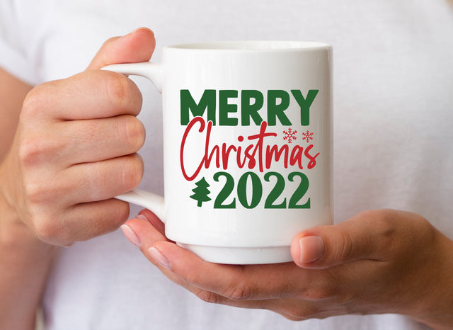 merry christmas 2022 SVG SVG CraftingStudio 