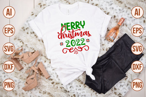 merry christmas 2022-svg SVG nirmal108roy 